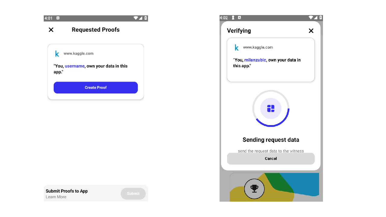 Reclaim Protocol credential issuer